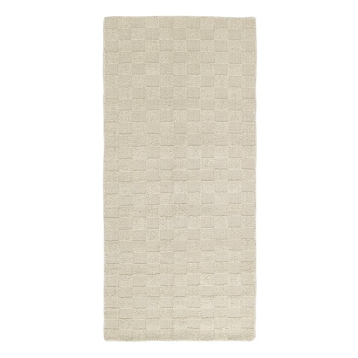Ковер из шерсти Ethnic Puducherry 70х160 бежевого цвета Ковер из шерсти Ethnic Puducherry 70х160 бежевого цвета