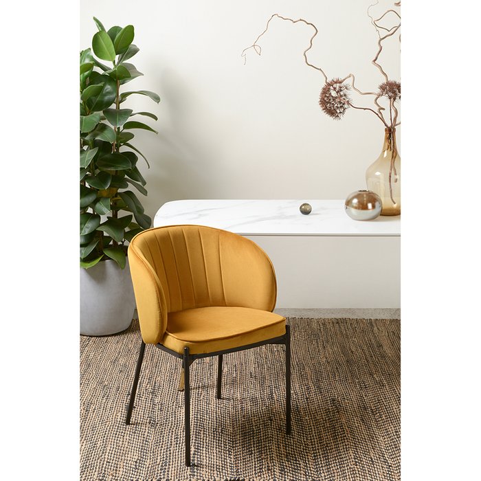 Стул Сoral светло-коричневого цвета - лучшие Обеденные стулья в INMYROOM