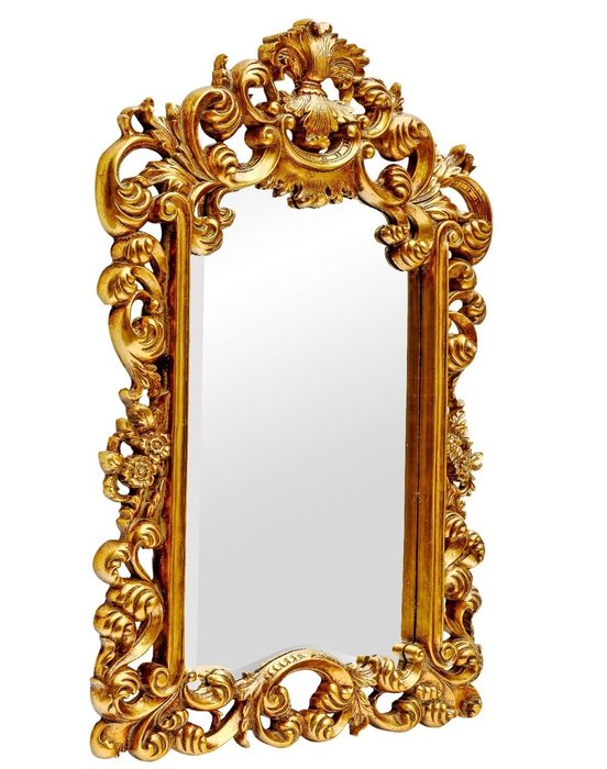 Настенное Зеркало в раме Bogeme Gold   - купить Настенные зеркала по цене 27500.0