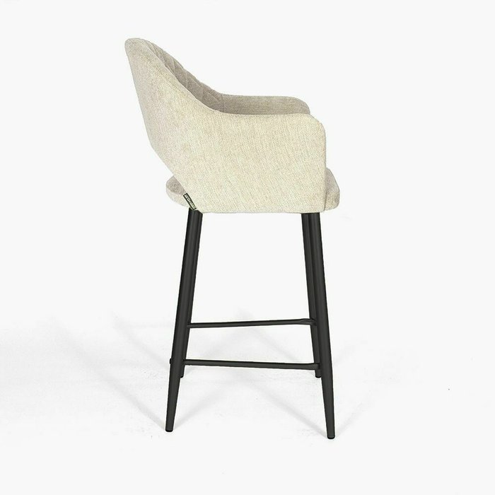 Барный стул Белладжио светло-бежевого цвета - лучшие Барные стулья в INMYROOM