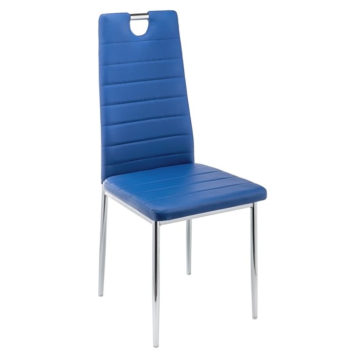 Обеденный стул Eric синего цвета