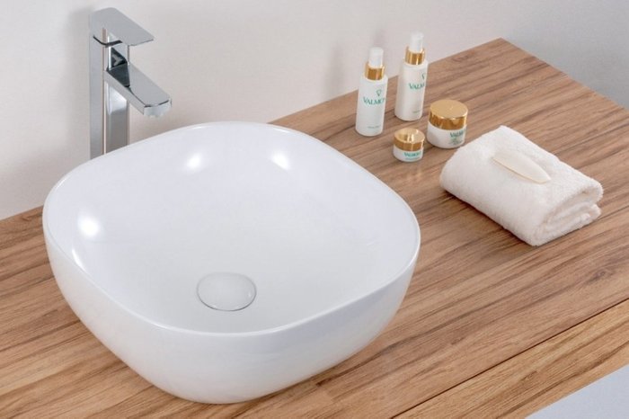 Раковина накладная BelBagno квадратная 42х42 см - купить Раковины для ванной комнаты по цене 7394.0
