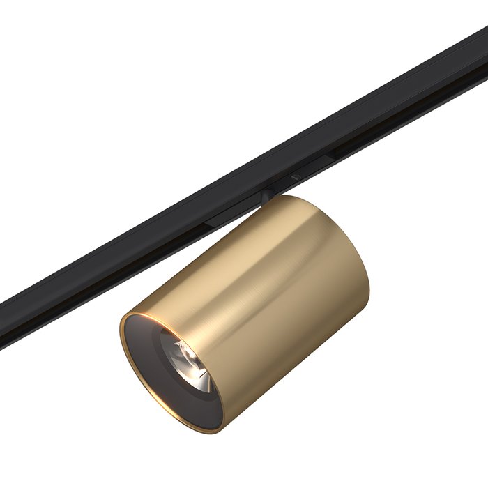 Магнитный трековый светильник Латунь LED 1*9W 4000K 500Lm Ra>90 36° IP20 D45xH63 24V SUPER5 - купить Трековые светильники по цене 3631.0 Магнитный трековый светильник Латунь LED 1*9W 4000K 500Lm Ra>90 36° IP20 D45xH63 24V SUPER5 - купить Трековые светильники по цене 3631.0