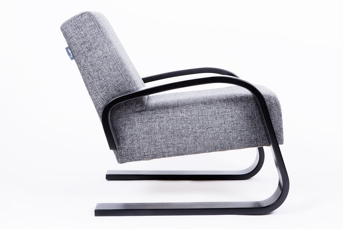 Кресло для отдыха Рица серого цвета - лучшие Интерьерные кресла в INMYROOM