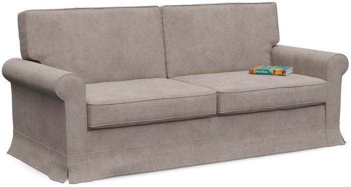 Диван-кровать Classic в отделке Velutto 07  - купить Прямые диваны по цене 39490.0