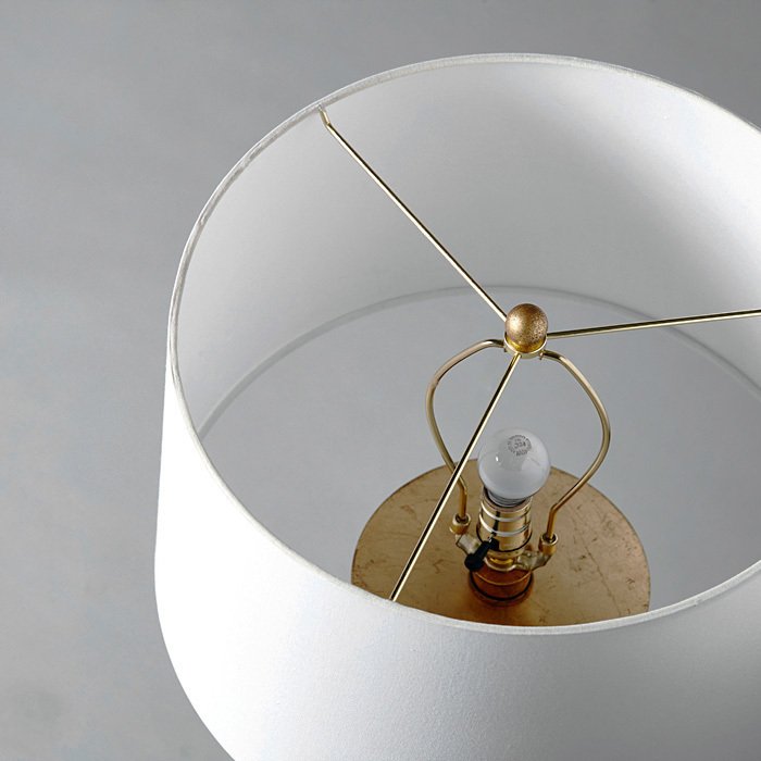 Настольная лампа Рона с белым абажуром - купить Настольные лампы по цене 25000.0
