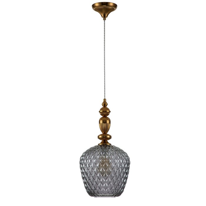 Подвесной светильник Annata латунно-серого цвета - купить Подвесные светильники по цене 8900.0