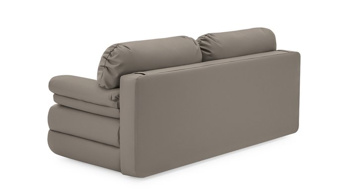 Диван-кровать Титан серо-коричневого цвета - лучшие Прямые диваны в INMYROOM