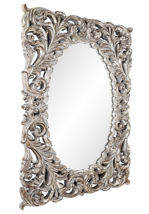 Настенное Зеркало в резной раме Windsor   - купить Настенные зеркала по цене 27500.0