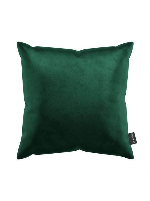 Декоративная подушка Monaco emerald 45х45 зеленого цвета - лучшие Декоративные подушки в INMYROOM