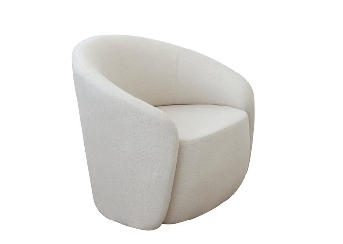Кресло Ellipse E7.1 молочного цвета - лучшие Интерьерные кресла в INMYROOM