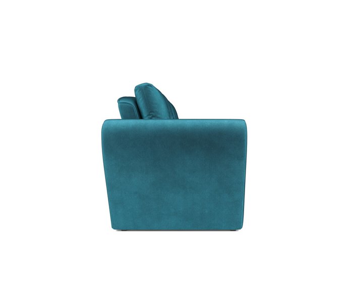 Прямой диван-кровать Квартет сине-зеленого цвета - лучшие Прямые диваны в INMYROOM