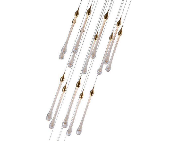 Подвес Асмер латунь d50 h300 Led 54W (3000k) - купить Подвесные люстры по цене 74900.0