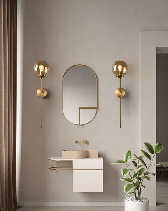 Бра TopDecor Tobias Tobias A1 20 в форме шара - лучшие Бра и настенные светильники в INMYROOM