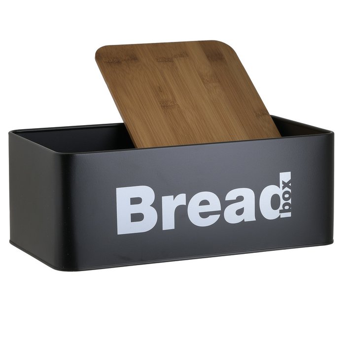 Блюдо для хлеба черно-коричневого цвета - купить Емкости для хранения по цене 2640.0