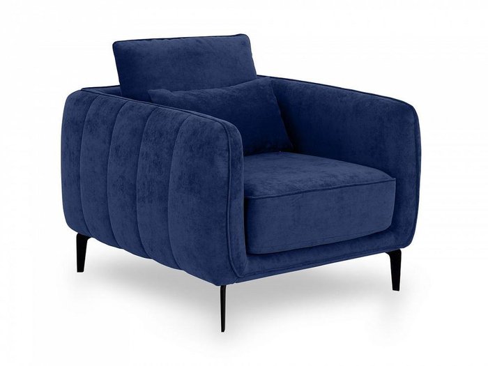 Кресло Amsterdam синего цвета - купить Интерьерные кресла по цене 49810.0