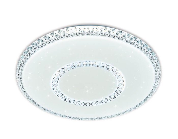 Накладной светильник Orbital Crystal FF99 (пластик, цвет белый)