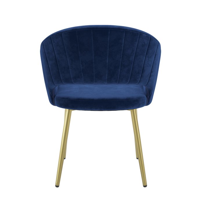 Стул Тедди синего цвета - лучшие Обеденные стулья в INMYROOM