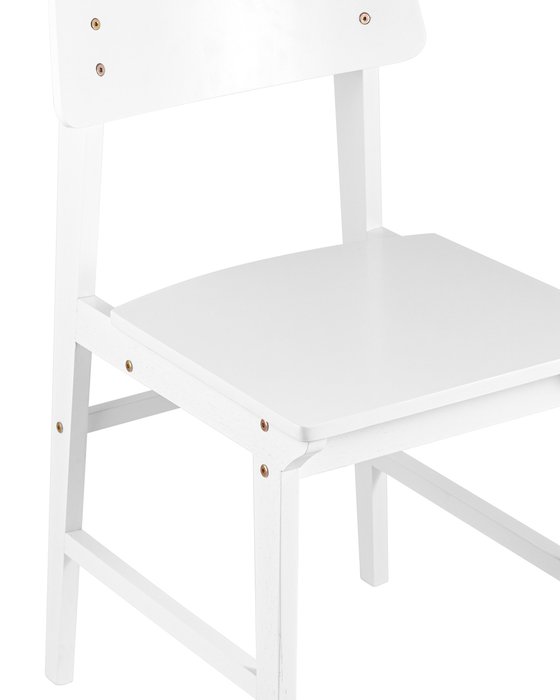 Стул Oden Wood белого цвета - лучшие Обеденные стулья в INMYROOM