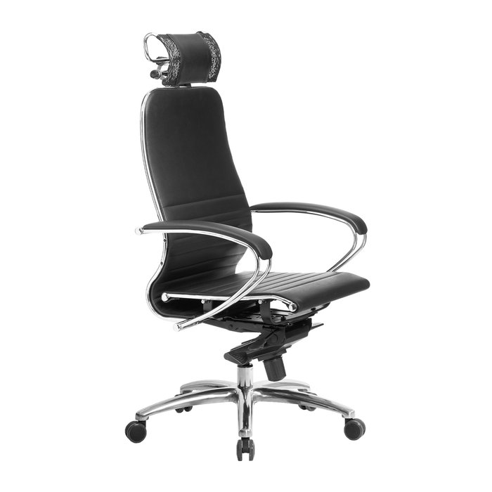 Кресло офисное Samurai черного цвета   - купить Офисные кресла по цене 22629.0