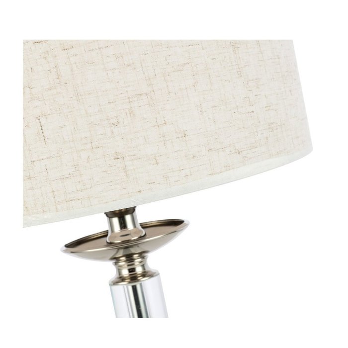 Настольная лампа Pilonne с бежевым абажуром - купить Настольные лампы по цене 9729.0