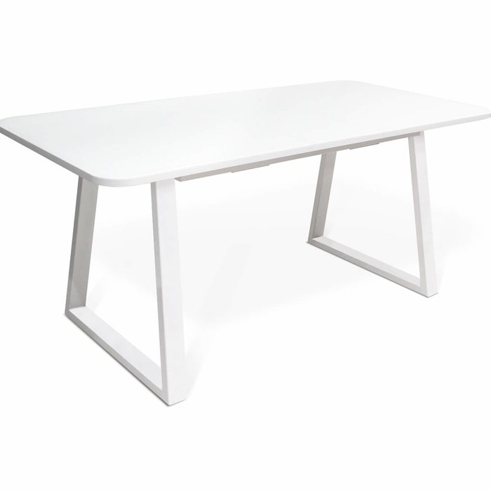 Обеденный стол раздвижной белого цвета - купить Обеденные столы по цене 33660.0
