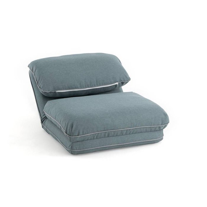 Многопозиционное низкое кресло Eserita серого цвета - лучшие Бескаркасная мебель в INMYROOM
