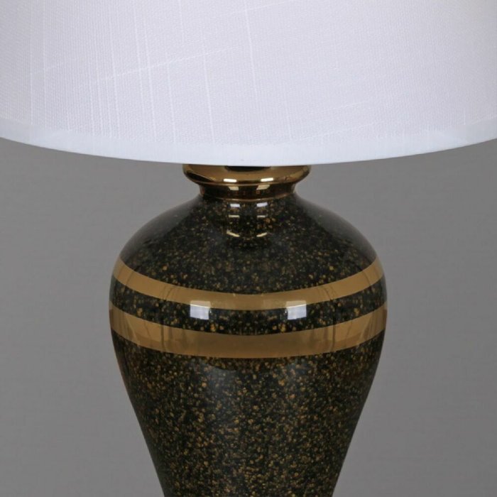 Настольная лампа 30231-0.7-01 (ткань, цвет белый) - лучшие Настольные лампы в INMYROOM