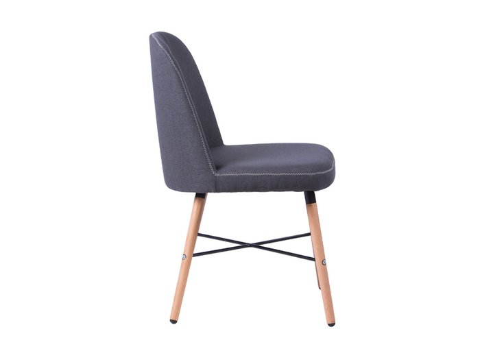 Стул Toledo серого цвета - лучшие Обеденные стулья в INMYROOM