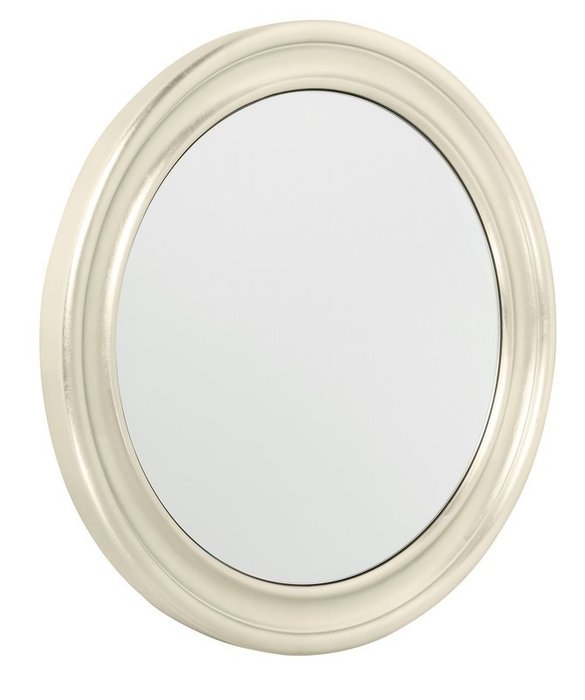 Зеркало Palermo в отделке сусальное серебро