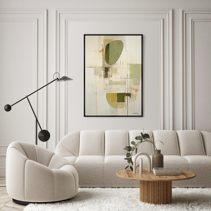 Репродукция картины Through the space of being, No 2, 2024г. - лучшие Картины в INMYROOM