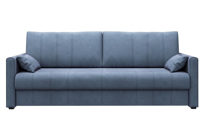 Диван-кровать Римини синего цвета - купить Прямые диваны по цене 37490.0
