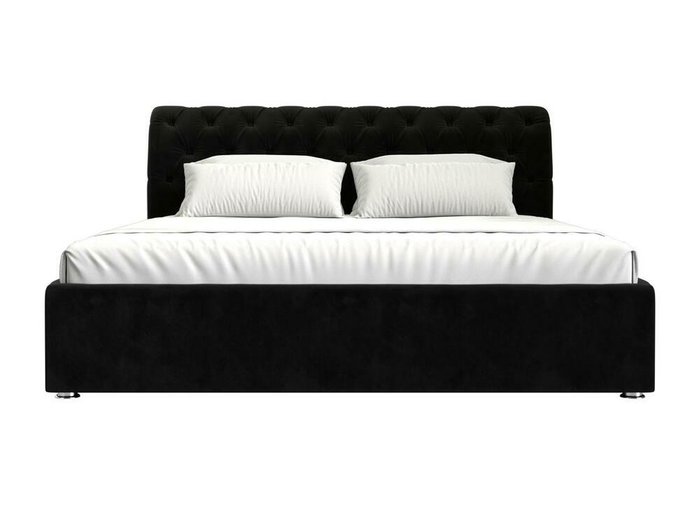 Кровать Сицилия 180х200 черного цвета с подъемным механизмом  - купить Кровати для спальни по цене 96999.0