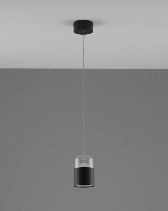 Подвесной светодиодный светильник Rinna черного цвета - лучшие Подвесные светильники в INMYROOM