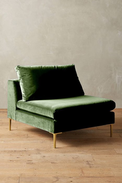 Кресло Kona зеленого цвета