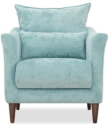 Кресло Катрин голубого цвета - купить Интерьерные кресла по цене 19650.0