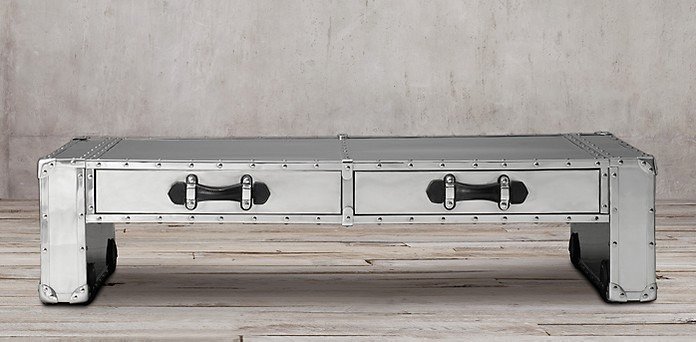Кофейный столик Trans-atlantic steamer parsons trunk