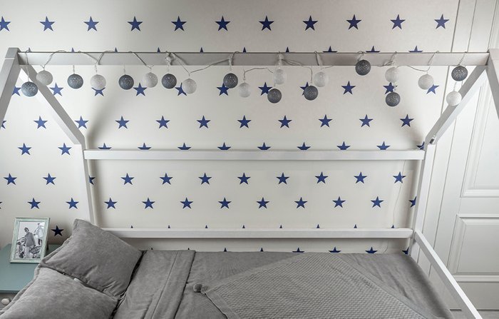 Кровать детская Бамбини 90х190 белого цвета - лучшие Одноярусные кроватки в INMYROOM