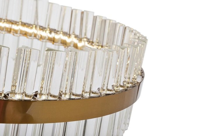 Люстра подвесная Alpina с элементами золотого цвета - купить Подвесные люстры по цене 24160.0