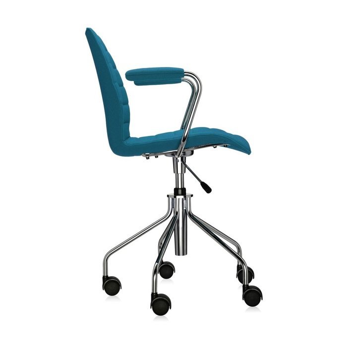 Офисный стул Maui Soft голубого цвета - лучшие Офисные кресла в INMYROOM