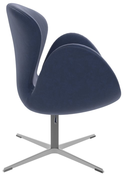 Кресло Эми темно-синего цвета - лучшие Интерьерные кресла в INMYROOM