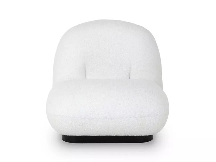 Кресло Pacha Wood белого цвета - лучшие Интерьерные кресла в INMYROOM