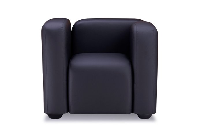 Кресло Квадрато стандарт черного цвета - лучшие Интерьерные кресла в INMYROOM