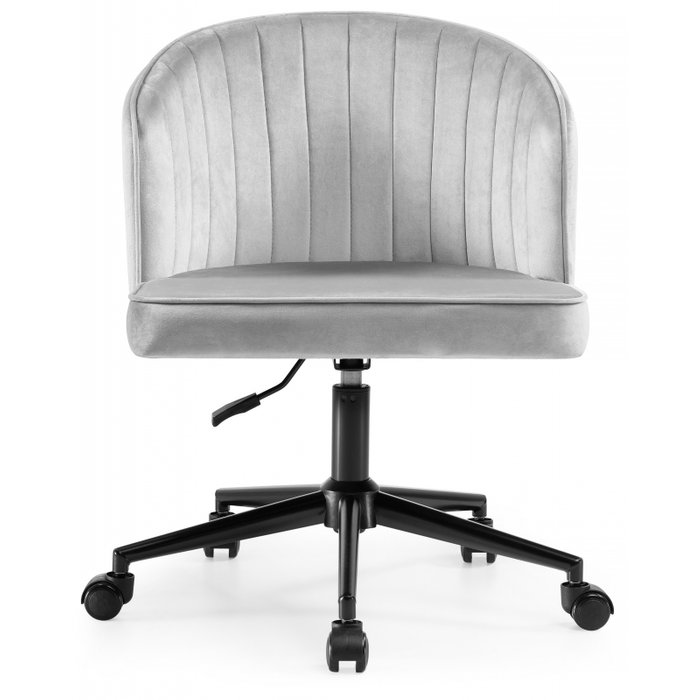 Стул офисный Dani светло-серого цвета - купить Офисные кресла по цене 14230.0