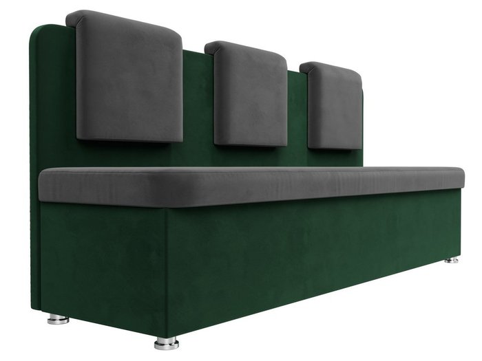 Диван Маккон серо-зеленого цвета - лучшие Прямые диваны в INMYROOM