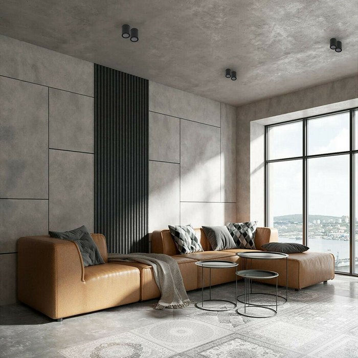 Светильник точечный Loft It Limit Rush 10344 Black - купить Накладные споты по цене 1440.0