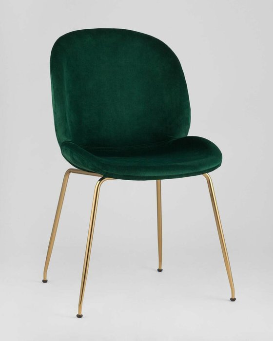 Стул Beetle изумрудного цвета  - купить Обеденные стулья по цене 9990.0