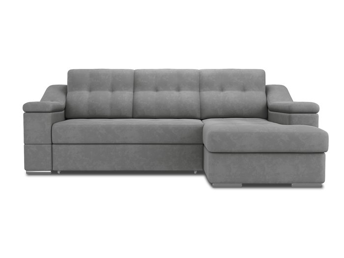 Угловой диван-кровать Liverpol серого цвета