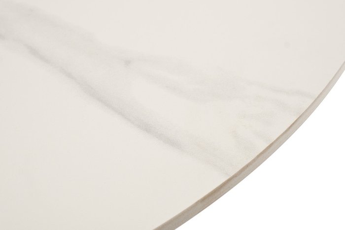 Обеденный стол Луна белого цвета - лучшие Обеденные столы в INMYROOM
