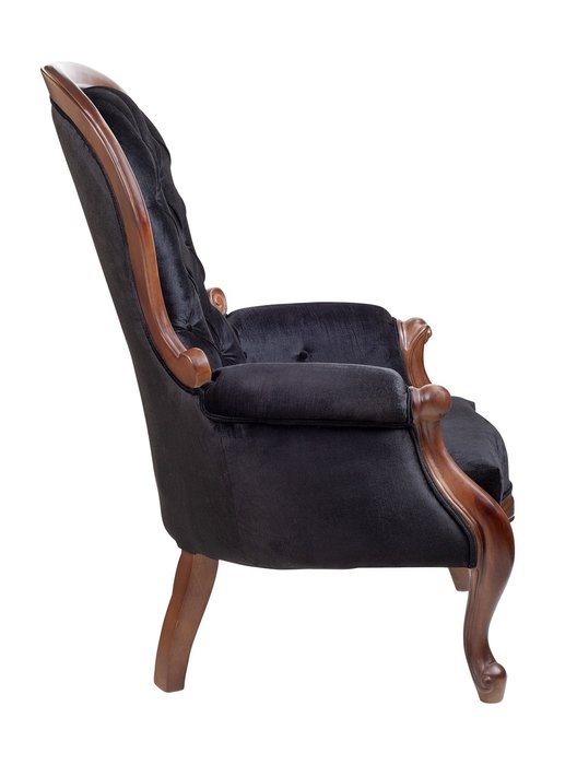 Кресло Madre черно-коричневого цвета - лучшие Интерьерные кресла в INMYROOM